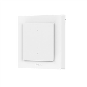 Aqara Light Switch H2, 2 mygtukų, baltas - Išmanusis sieninis jungiklis