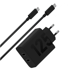 Motorola TurboPower, 125 W, juodas - Įkroviklis