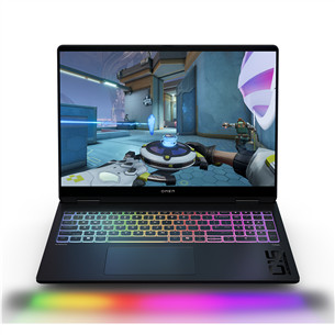 HP Omen Max 16, 16'', WUXGA, 165 Hz, Ryzen AI 7, 24 GB, 1 TB, RTX 5070 Ti, ENG, juodas - Nešiojamasis kompiuteris