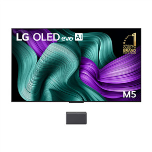 LG Signature OLED Evo AI M5, 65'', 4K UHD, OLED, juodas - Televizorius