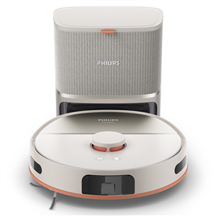 Philips HomeRun 5000 Series, Wet & Dry, smėlio spalvos - Dulkių siurblys robotas