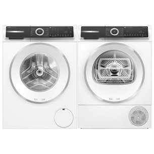 Bosch, Series 6, 10 kg + 9 kg - Skalbimo mašina + Džiovyklė