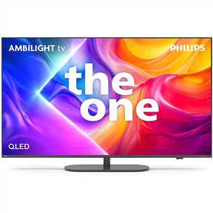Philips The One PUS9060, 43'', 4K UHD, QLED, juodas - Televizorius