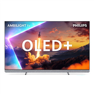 Philips OLED910, 65'', 4K UHD, OLED, pilkas - Televizorius