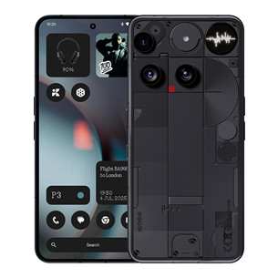Nothing Phone (3), 12 GB, 256 GB, juodas - Išmanusis telefonas