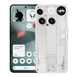 Nothing Phone (3), 16 GB, 512 GB, baltas - Išmanusis telefonas