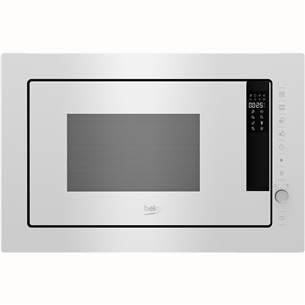 Beko, 25 L, 1450 W, balta - Įmontuojama mikrobangų krosnelė su griliu