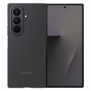 Samsung Carbon Shield Case, Galaxy Fold7, juodas - Dėklas