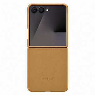 Samsung Kindsuit Case, Galaxy Flip7, šviesiai rudas - Dėklas
