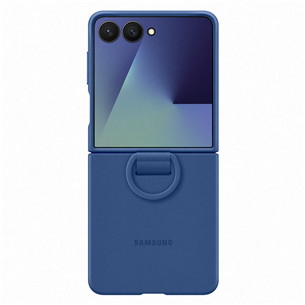 Samsung Silicone case, Galaxy Flip7, mėlynas - Dėklas