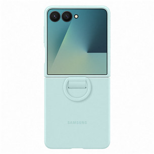 Samsung Silicone case, Galaxy Flip7, šviesiai žalias - Dėklas
