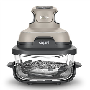 Ninja CRISPi 4-in-1, 1700 W, 3.8 L, smėlio spalvos - Nešiojama karšto oro gruzdintuvė
