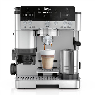 Ninja Luxe Café Premier, juodas/nerūdijančio plieno - Kavos aparatas