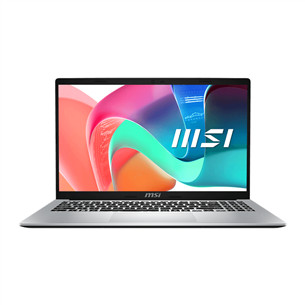 MSI Modern 15 F13M, 15,6'', i5, 16 GB, 512 GB, sidabro spalvos - Nešiojamasis kompiuteris
