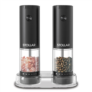 Stollar the Salt & Pepper, juodi - Druskos ir pipirų malūnėliai