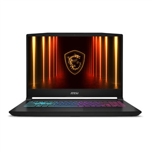 MSI Katana 15HX, 15,6'', 144 Hz, i7, 16 GB, 512 GB, RTX 5060, ENG, juodas - Nešiojamasis kompiuteris