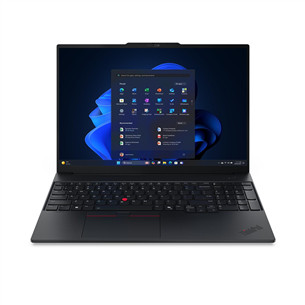 Lenovo ThinkPad E16 Gen 3, 16'', WUXGA, Ryzen 5, 16 GB, 512 GB, W11P, ENG, juodas - Nešiojamasis kompiuteris