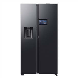 Samsung Bespoke AI Home, NoFrost, 621 L, aukštis 179 cm, juodas - SBS Šaldytuvas