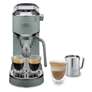 DeLonghi Dedica Duo, žalias - Rankinis kavos aparatas