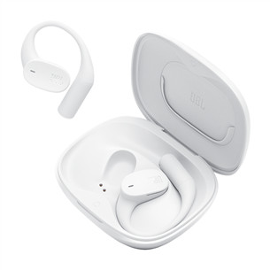 JBL Sense Lite, baltos - Belaidės ausinės