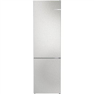 Bosch, Series 4, NoFrost, 363 L, aukštis 203 cm, nerūdijančio plieno - Šaldytuvas