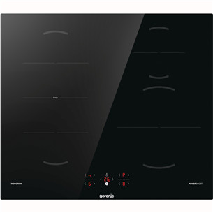 Gorenje, plotis 59,5 cm, berėmė, juoda - Įmontuojama indukcinė kaitlentė