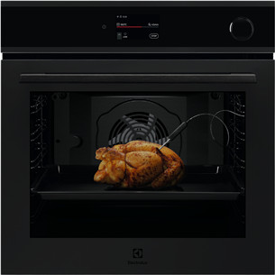 Electrolux 700 Series MealAssist with SteamCrisp, 72 L, pirolizė, matinė juoda - Įmontuojama garinė orkaitė