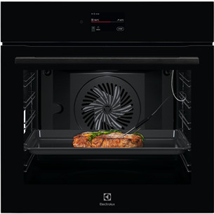 Electrolux 700 Series MealAssist, 71 L, pirolizė, juoda - Įmontuojama orkaitė