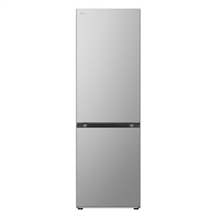 LG, NoFrost, 344 L, aukštis 186 cm, sidabro spalvos - Šaldytuvas