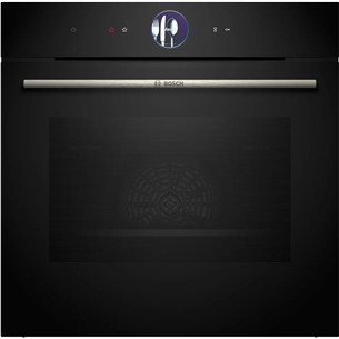 Bosch Series 8, 71 L, pirolizė, juoda - Įmontuojama orkaitė