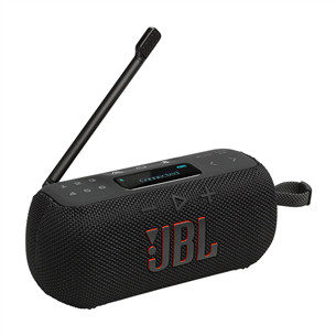 JBL Tuner 3, juodas - Nešiojamasis radijas