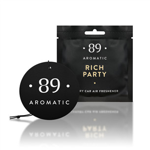 Aromatic89, Rich Party - Kabinamas popierinis oro gaiviklis