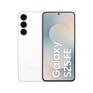 Samsung Galaxy S25FE, 256 GB, baltas - Išmanusis telefonas