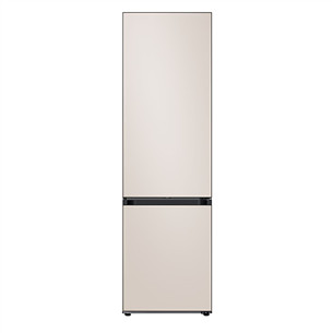 Samsung BeSpoke, 390 L, aukštis 203 cm, 390 L, smėlio spalvos - Šaldytuvas