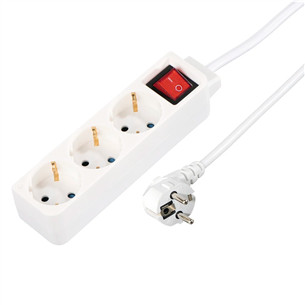 Hama Power Strip, 3 lizdai, 1,4 m, baltas - Ilgiklis