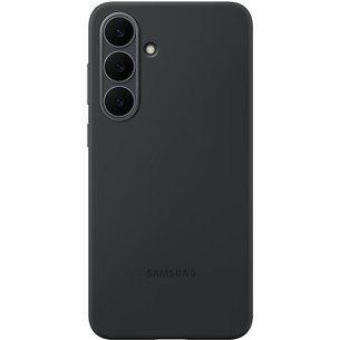 Samsung Silicone Case, Galaxy S25 FE, juodas - Dėklas