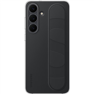 Samsung Standing Grip Case, Galaxy S25 FE, juodas - Dėklas