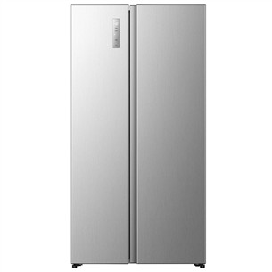 Hisense, Total No Frost, 527 L, aukštis 179 cm, pilkas - SBS Šaldytuvas