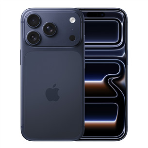 Apple iPhone 17 Pro, 256 GB, tamsiai mėlynas - Išmanusis telefonas