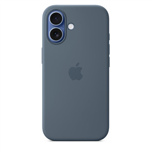 Apple Silicone Case with Magsafe, iPhone 17, mėlynas - Dėklas