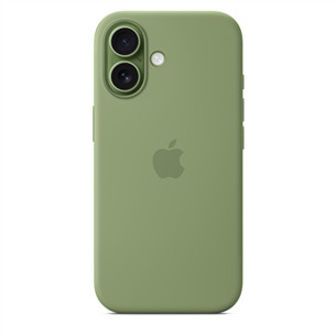 Apple Silicone Case with Magsafe, iPhone 17, žalias - Dėklas