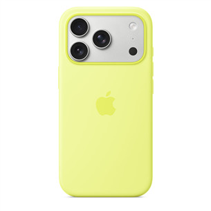 Apple Silicone Case with Magsafe, iPhone 17 Pro, geltonas - Dėklas
