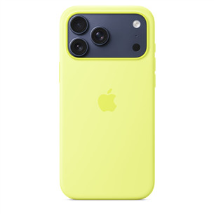 Apple Silicone Case with Magsafe, iPhone 17 Pro Max, geltonas - Dėklas
