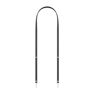 Apple Crossbody Strap, juodas - Dirželis per petį
