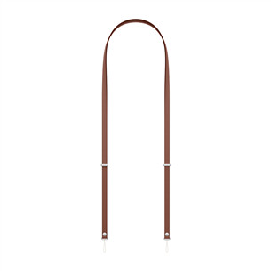 Apple Crossbody Strap, rudas - Dirželis per petį