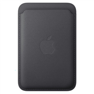 Apple FineWoven Wallet, Magsafe, juodas - Magnetinis kortelių dėklas