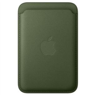 Apple FineWoven Wallet, Magsafe, žalias - Magnetinis kortelių dėklas