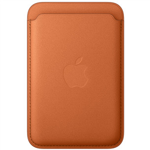 Apple FineWoven Wallet, Magsafe, oranžinis - Magnetinis kortelių dėklas