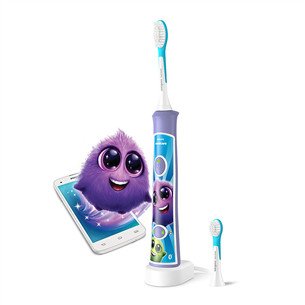 Philips Sonicare For Kids, violetinis - Elektrinis dantų šepetėlis