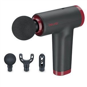 Beurer MG 89 CompactPower Limited Edition, juodas/raudonas - Masažuoklis